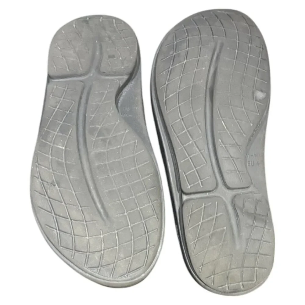 OOFOS Sport Recovery Sandals Flip Flops Comfort Black Mens Size 11